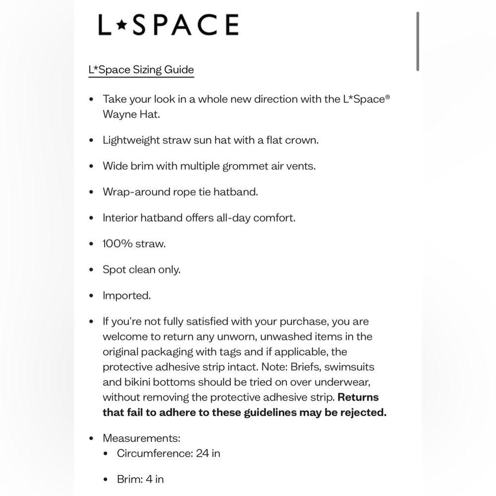 L*Space hat - Picture 4 of 4